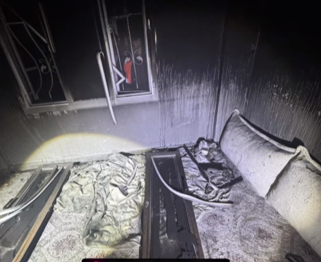 Cizre'de Gece Yarısı Korkutan Yangın!