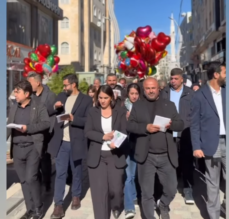 Cizre’de “Kürtçe’ye Statü, Kürtçe Eğitim” Yürüyüşü