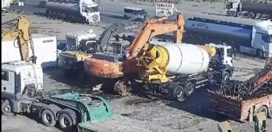 Cizre Çıkışında Kaza,O Anlar Kamerada