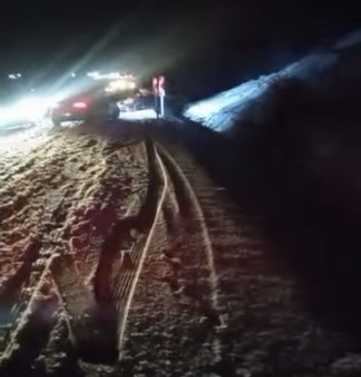 Yolda kalan sürücüler