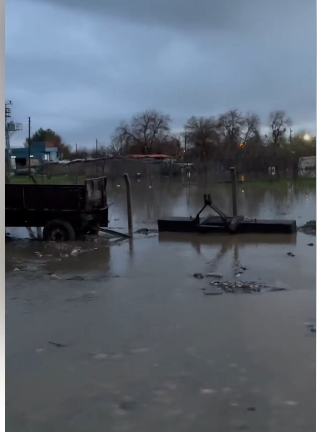Silopi’de Sel Felaketi! Evler ve Ahırlar Sular Altında