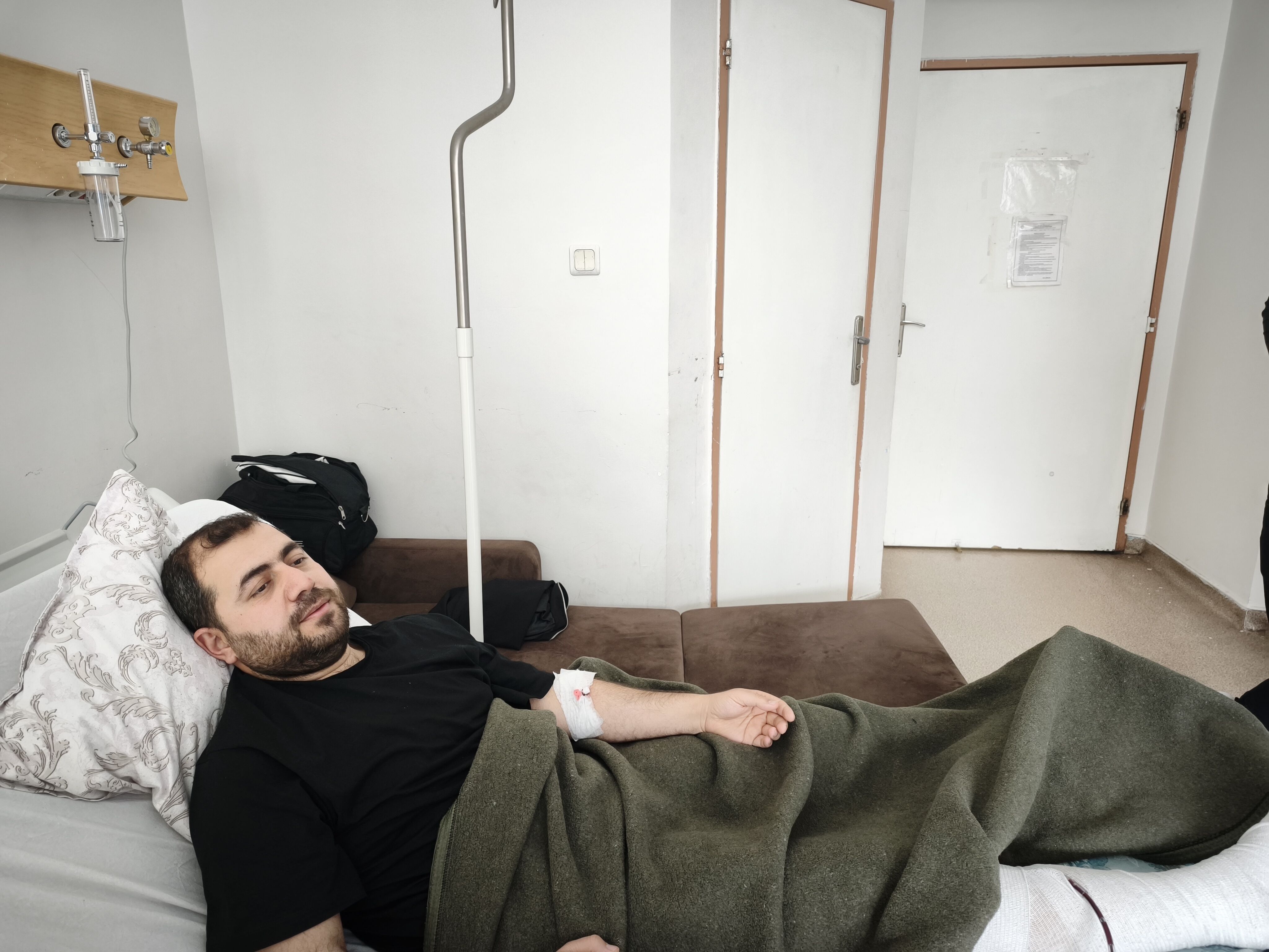 Cizreli Gazeteci başarılı operasyon sonrası servise alındı