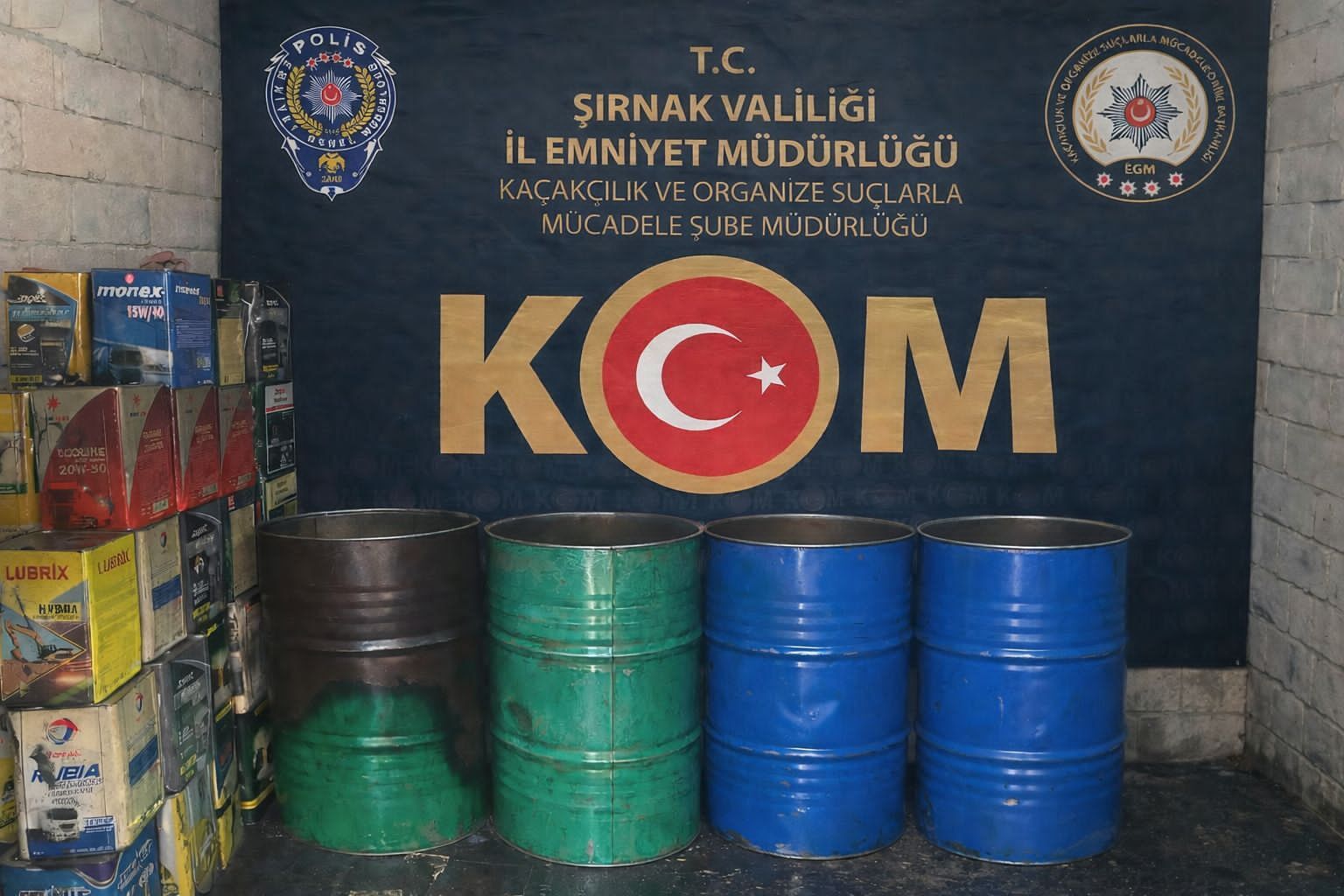 Habur’da Kaçak Akaryakıt ve Eşya Operasyonu,58 Gözaltı!