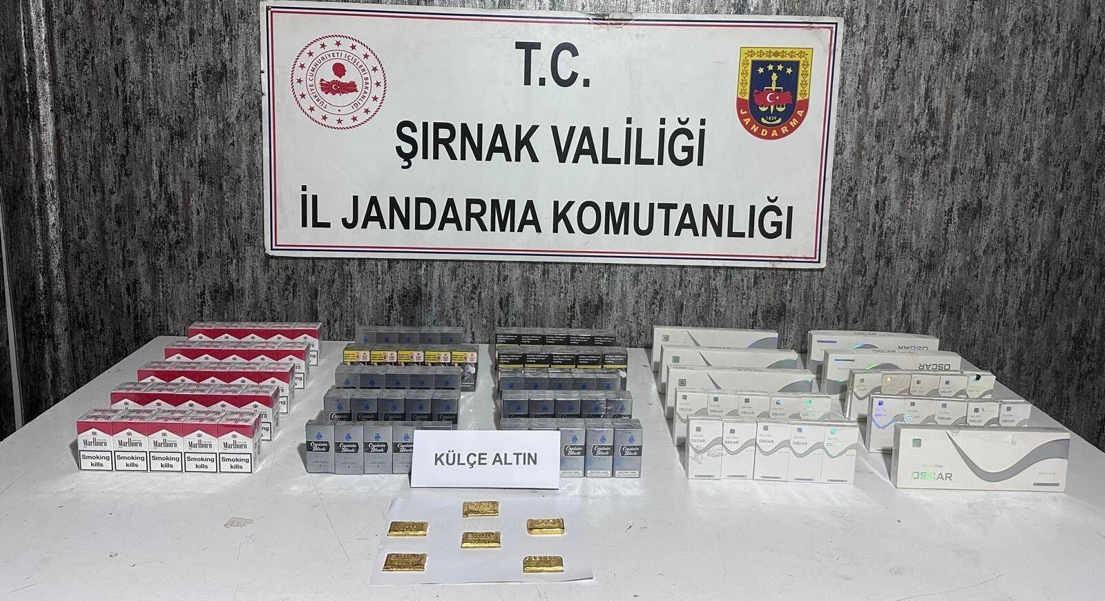 Şırnak'ta Kilo Kilo Altın ve Milyonluk Kaçak Operasyonu!