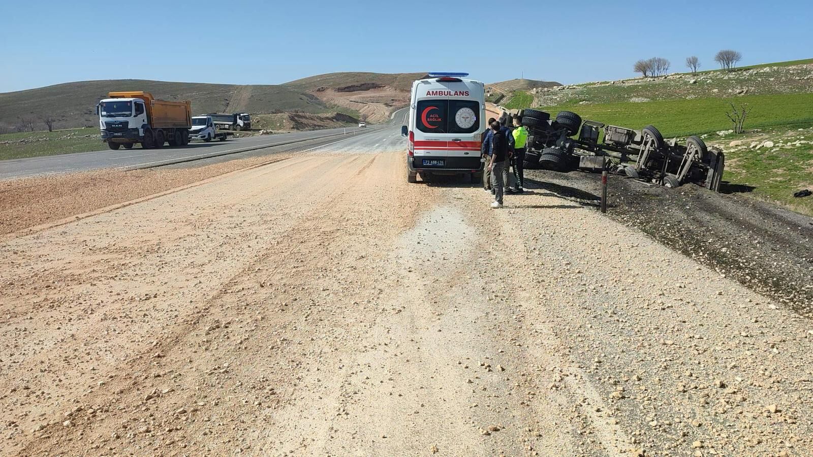 Şırnak- Cizre yolunda kaza, 1 yaralı