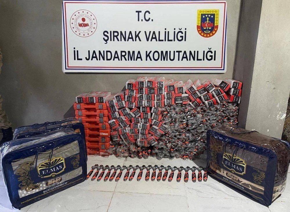 Şırnak’ta  kaçakçılık operasyonu, 82 Gözaltı