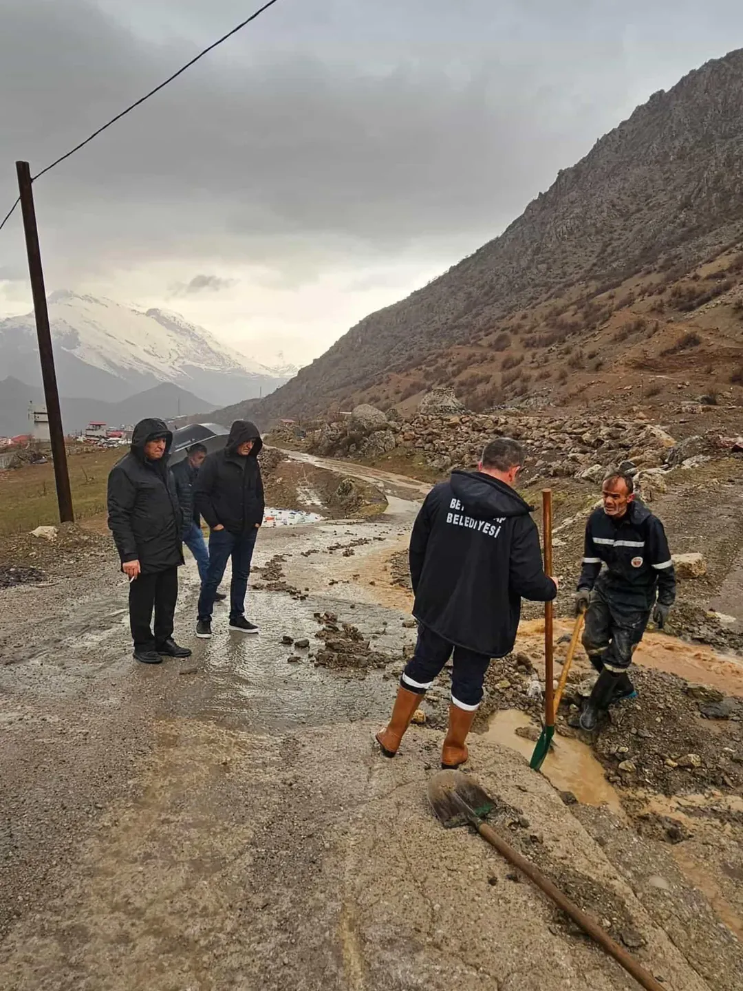 Beytüşşebap’ta Yağış S