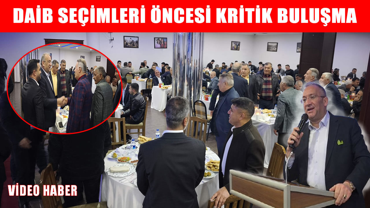 Silopi, DAİB seçimlerinin kritik durağı oldu