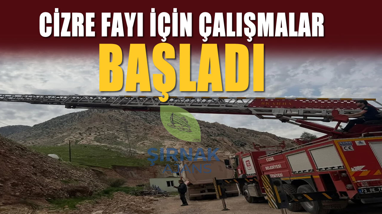 “Cizre fayı” için Paleosismoloji çalışmaları başladı