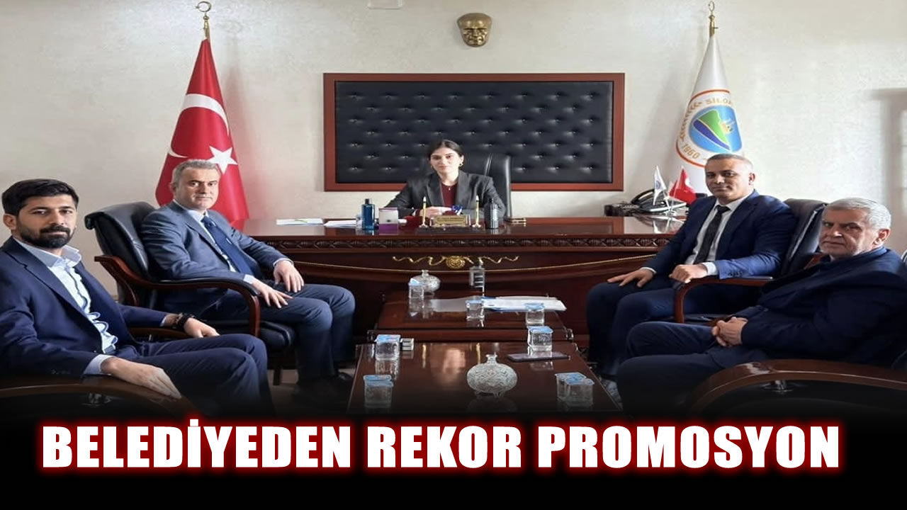 Silopi Belediyesi personeline rekor promosyon müjdesi