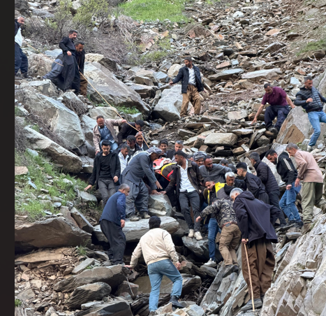 Şırnak’ta pancar toplarken kayalıktan düşen kişi yaralandı