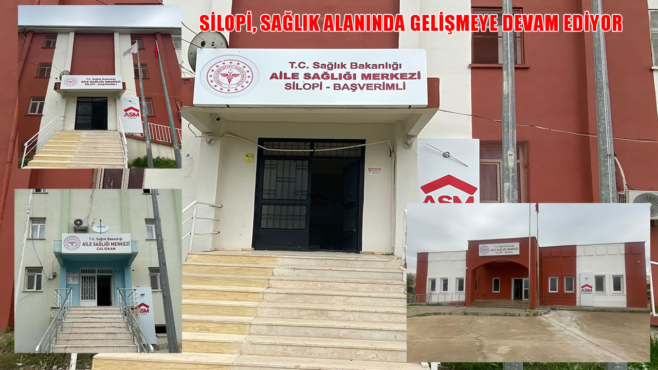 Silopi’de sağlık altyapısı güçleniyor