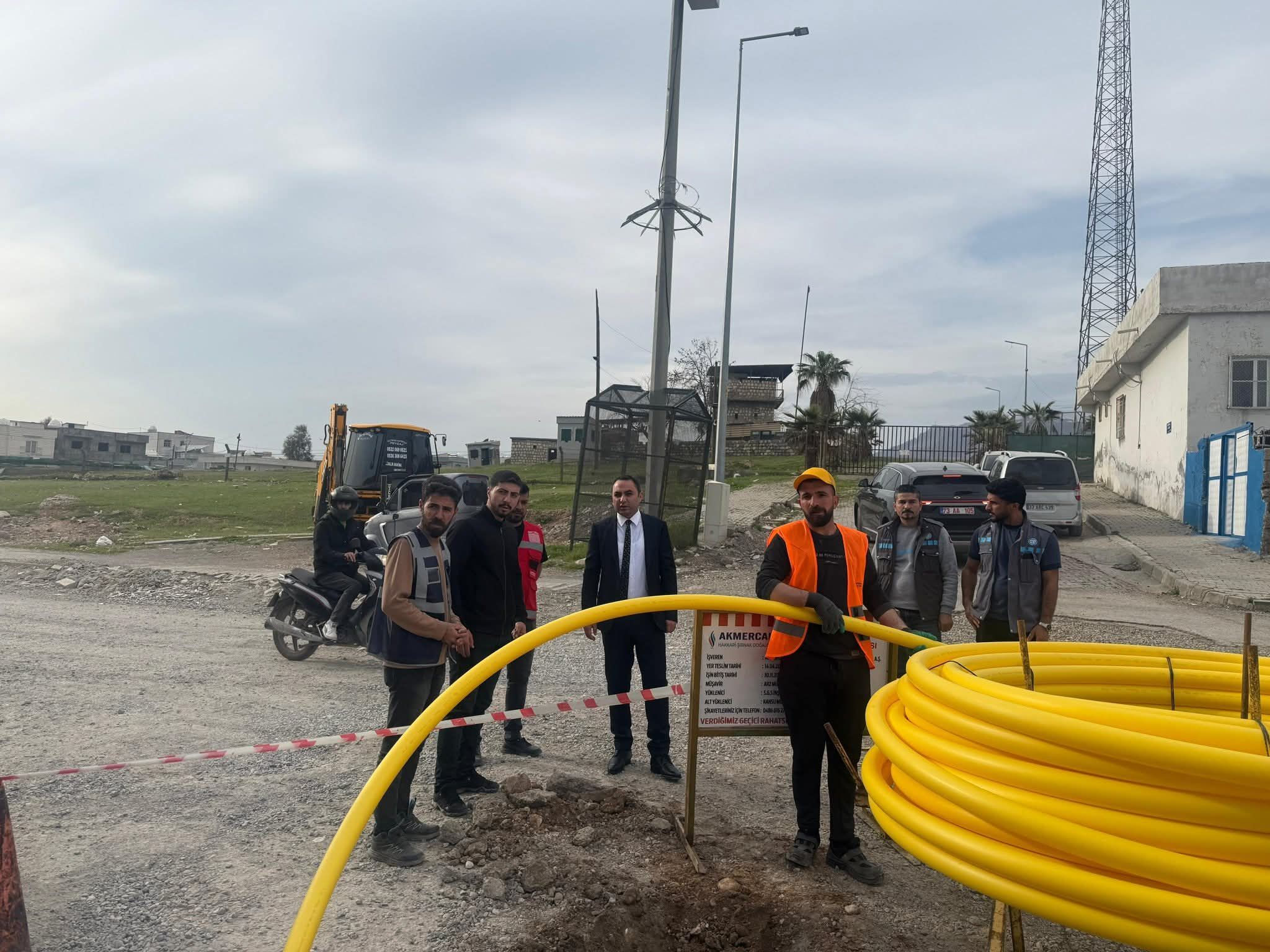 Doğalgaz yatırımı Silopi’ye nefes aldıracak