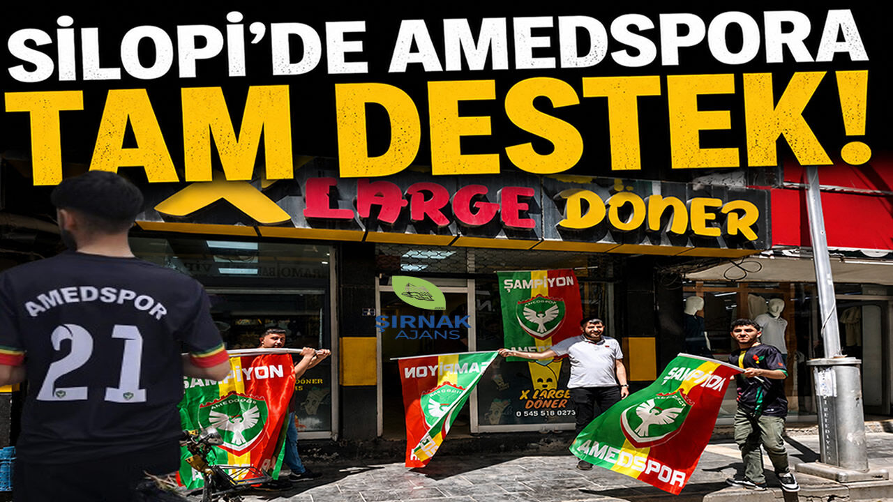 Silopi Tek Yürek, Amedspor İçin Sokaklar Yeşil-Kırmızı