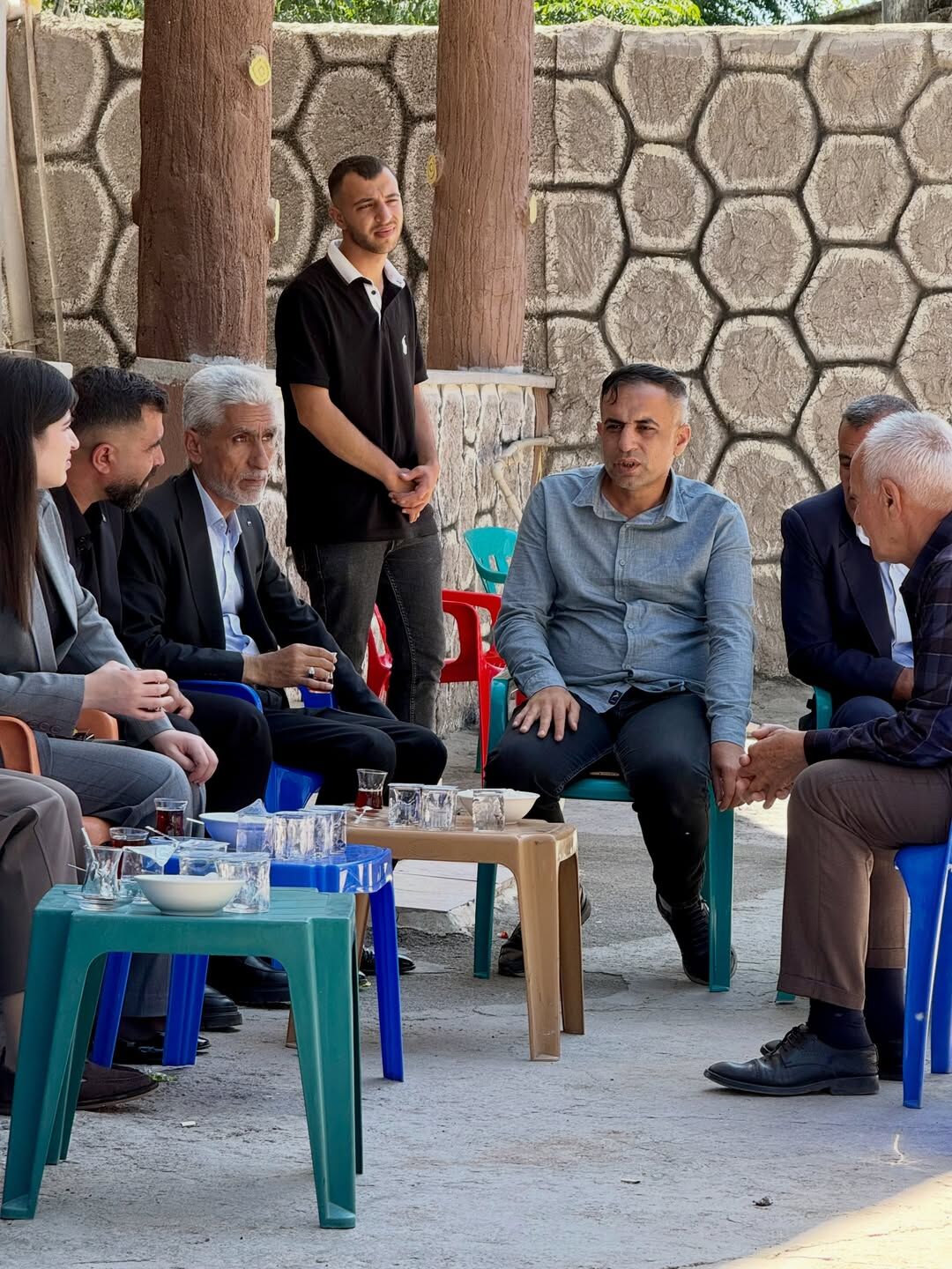 Başkanımız Av. Jiyan Ormanlı, Belediye Personellerimizle Birlikte Son Günlerde Yakınlarını Kaybe (2)