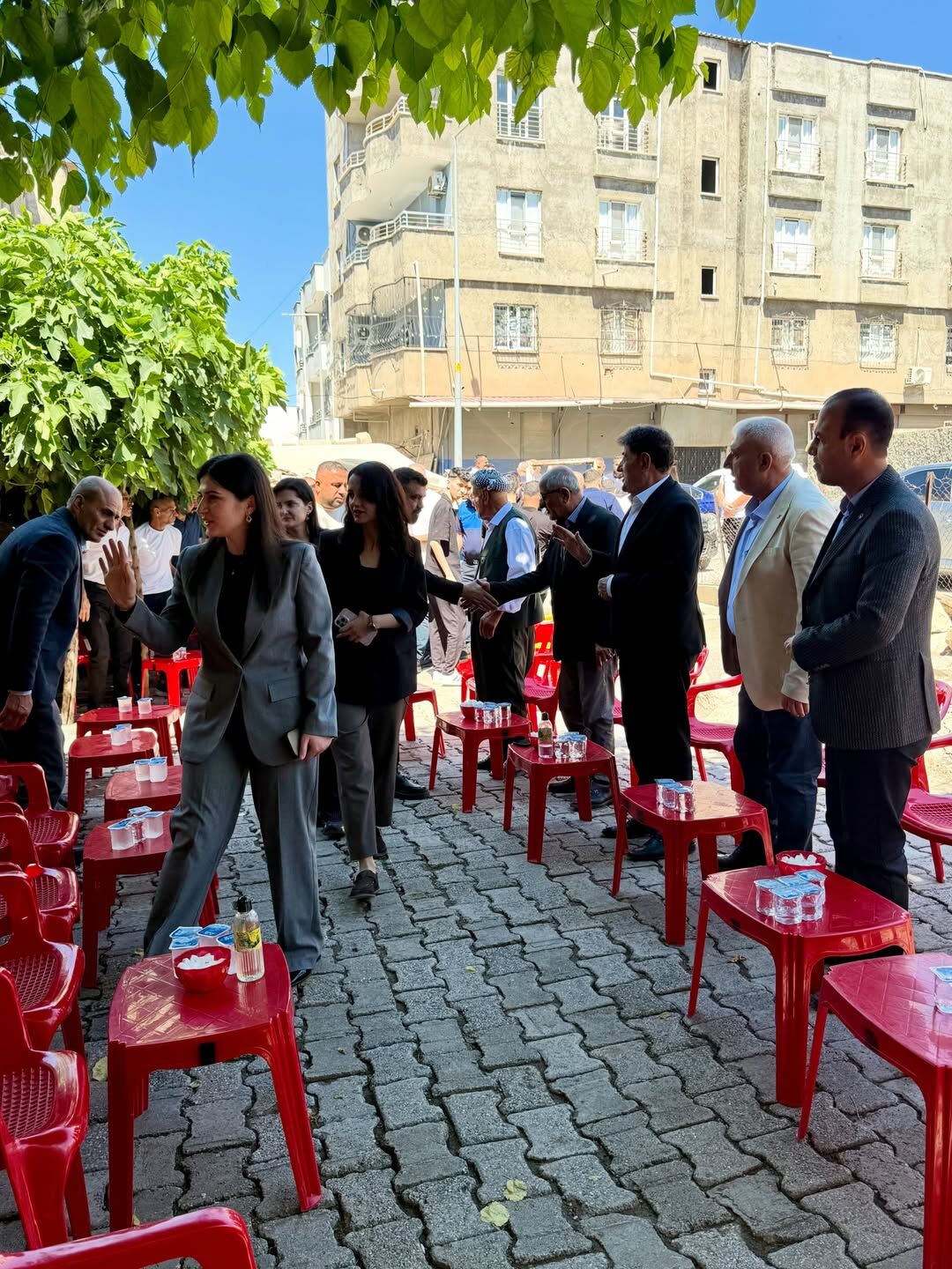 Başkanımız Av. Jiyan Ormanlı, Belediye Personellerimizle Birlikte Son Günlerde Yakınlarını Kaybe (3)