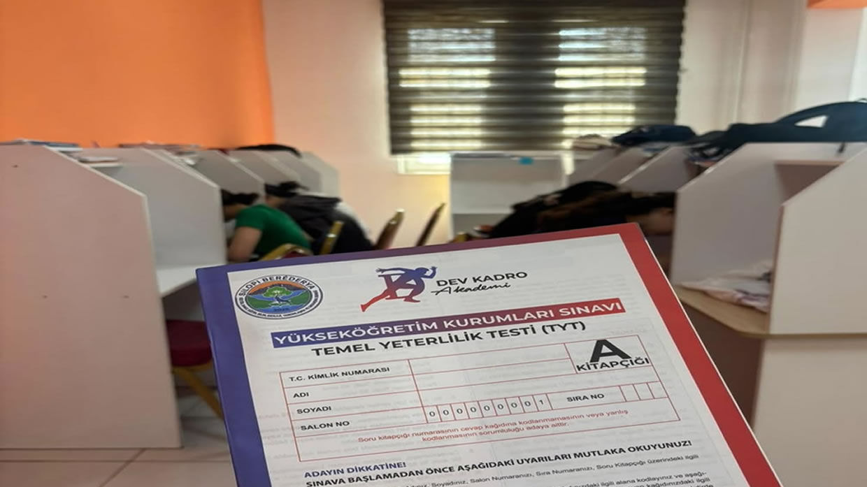 Silopi’de öğrencilerin sınav heyecanına destek