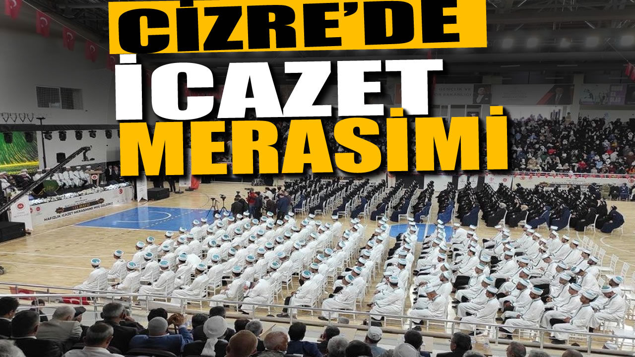 335 hafız ve hafize Cizre’de dualarla mezun oldu