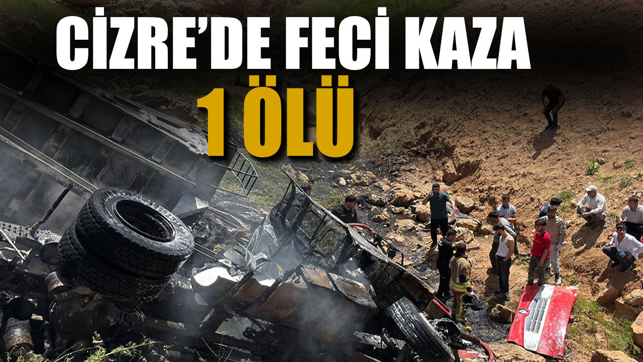 Cizre’de Tır Kazası, 1 Kişi Öldü