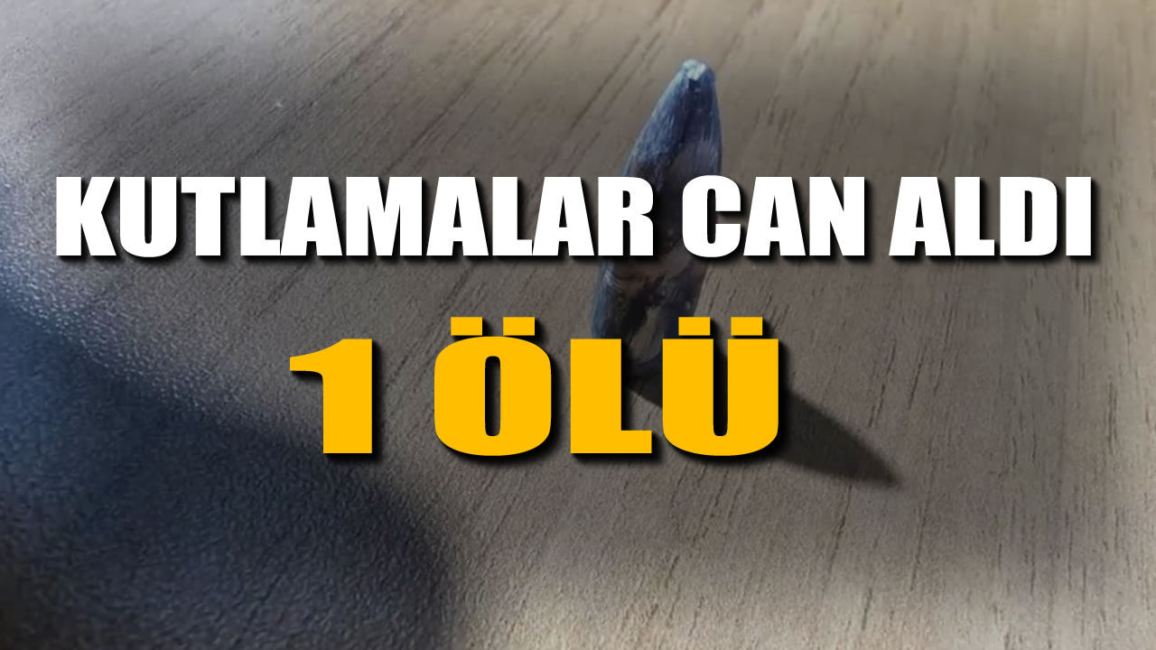 Kutlama sırasında açılan ateş can aldı 1 ölü, 8 yaralı