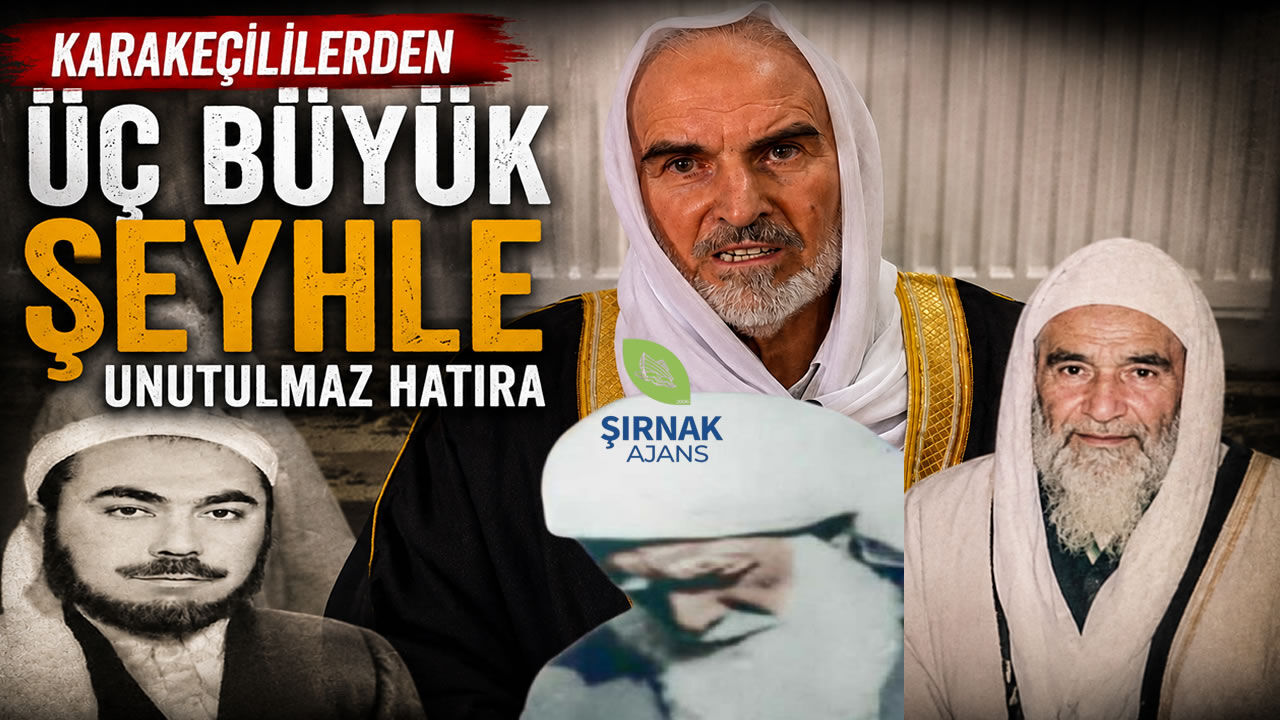Karakeçililerden üç büyük şeyhle unutulmaz hatıra