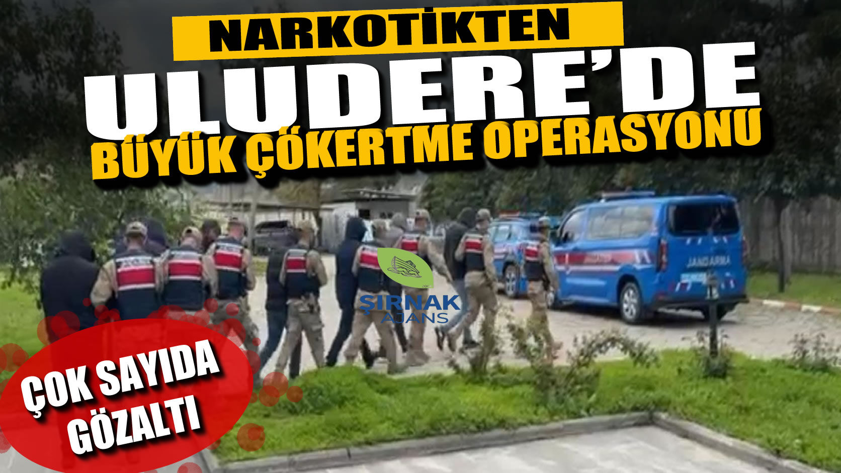 Uludere’de Zehir Ağı Çökertildi