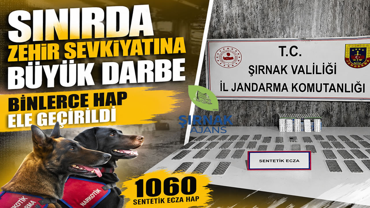 Sınırda zehir sevkiyatına büyük darbe
