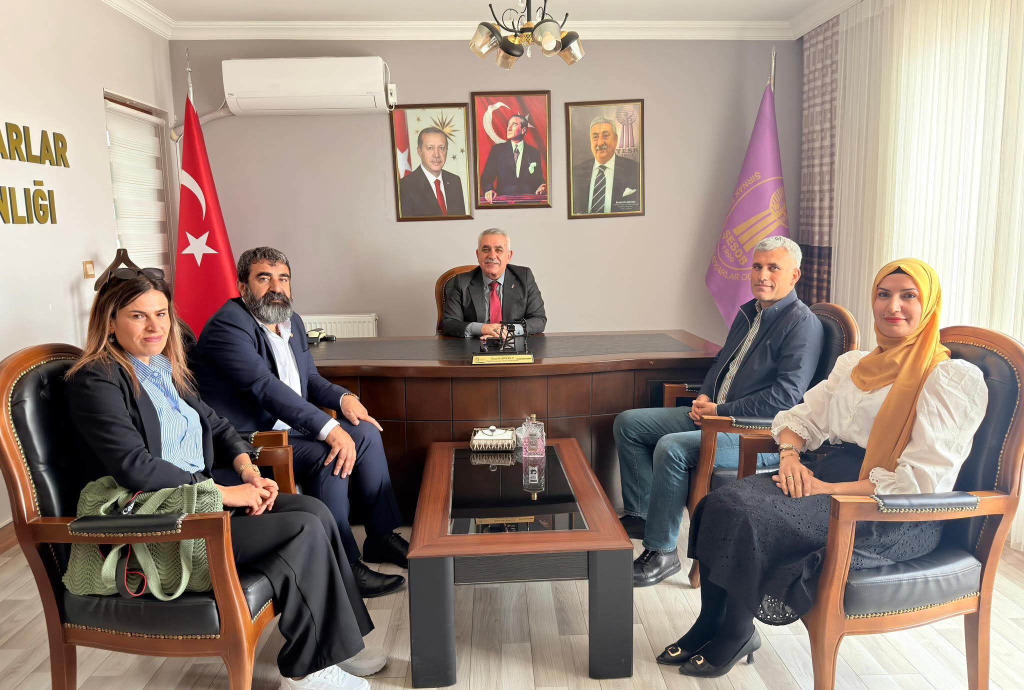 Şirnak Zi̇yaretleri̇ Hali̇l Azi̇zoğlu Meli̇ke Sevi̇m (1)