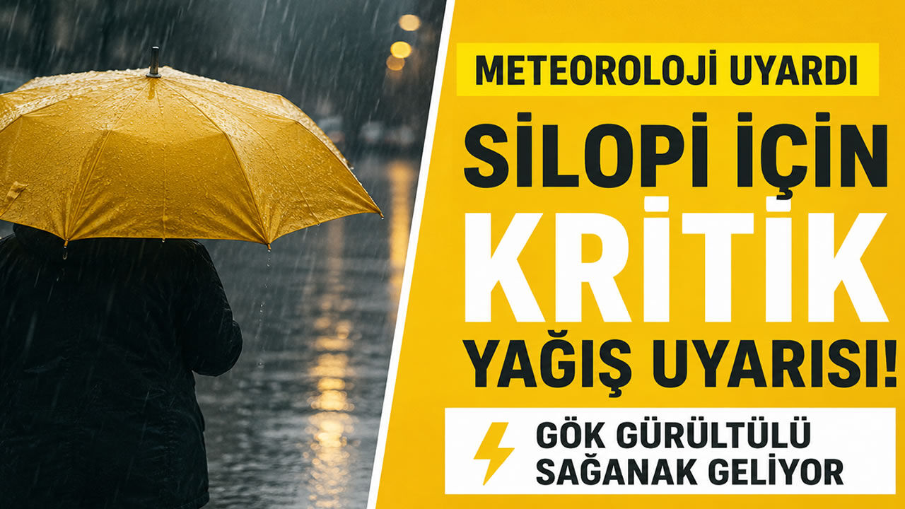 Meteoroloji’den Silopi İçin Kritik Yağış Uyarısı
