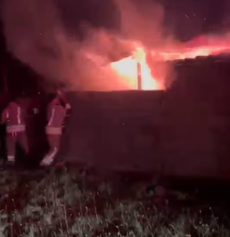 Şırnak’ta Ev Yangını, Alevler Kısa Sürede Sardı