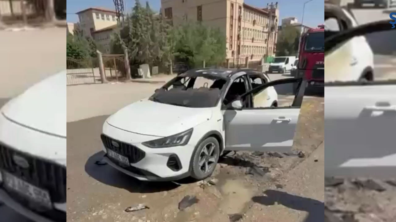 Silopi Yanan Araç 11