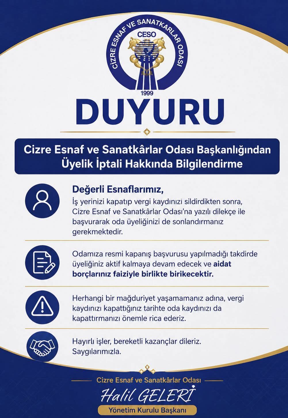 Esnaf Sanatkar Cizre