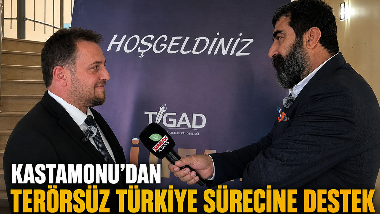 Kastamonu’dan Terörsüz Türkiye sürecine destek