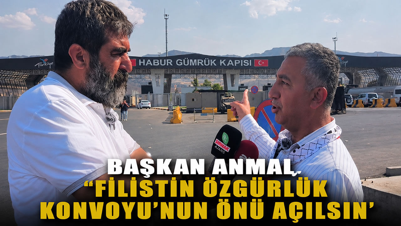 Başkan Anmal, ‘Filistin Özgürlük Konvoyu’nun önü açılsın’