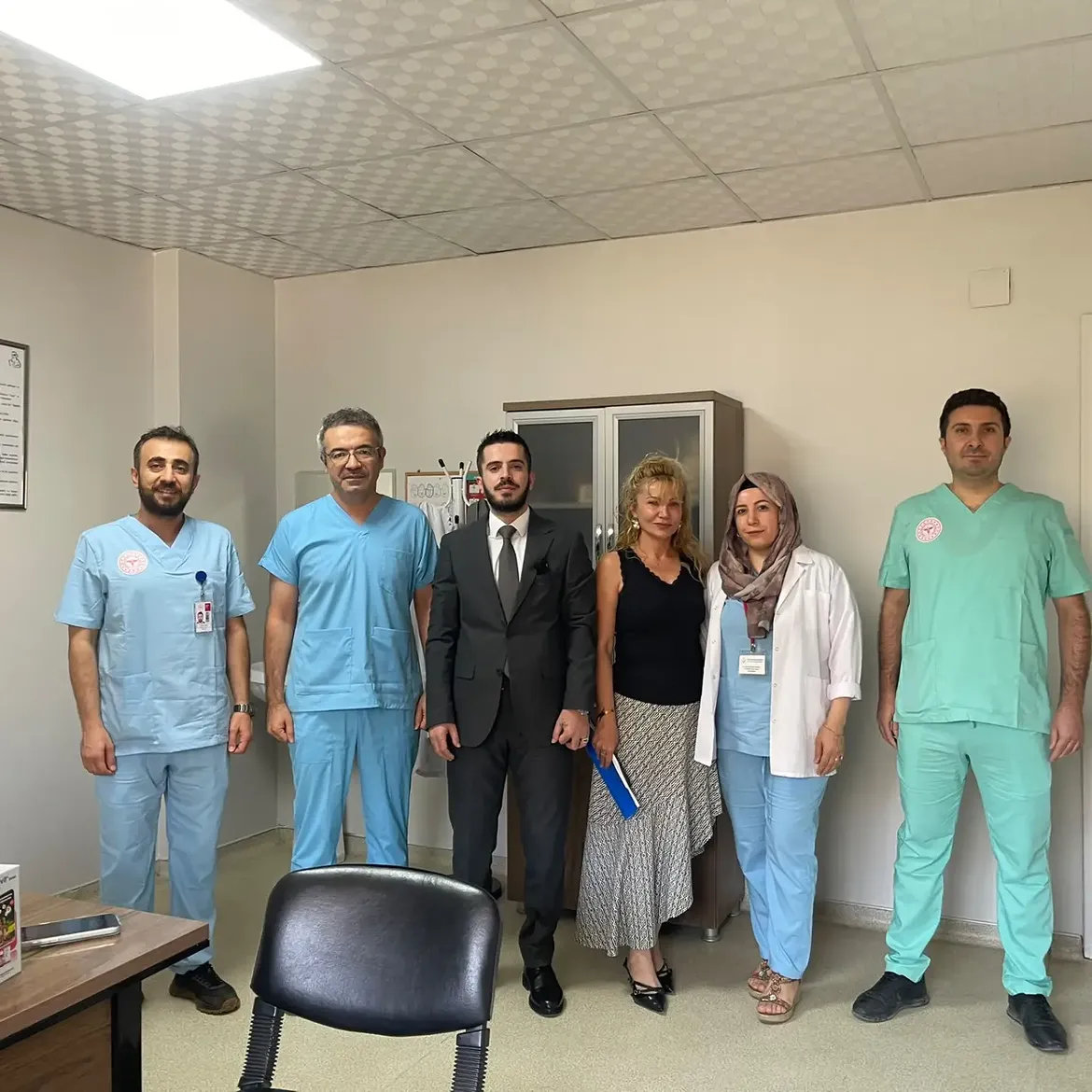 1 Nolu Aile Sağlığı Merkezinde Kıyafet Yönetmenliği Denetimi Cizre İlçe Sağlık Müdürümüz Dr. (1)