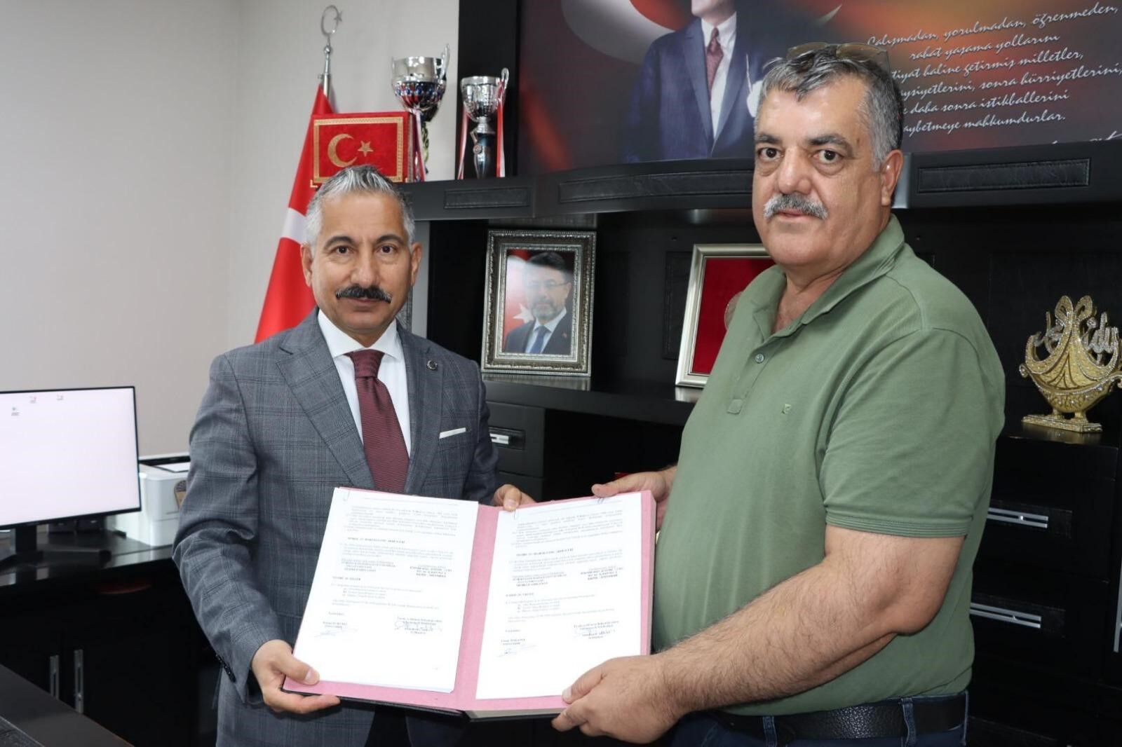 Üreticiye modern sulama sistemi için hibe desteği