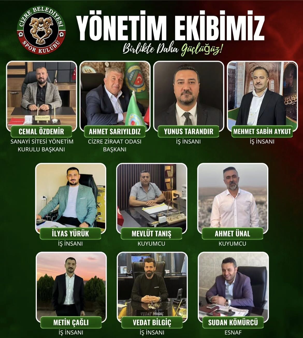 Cizre Spor Yönetim