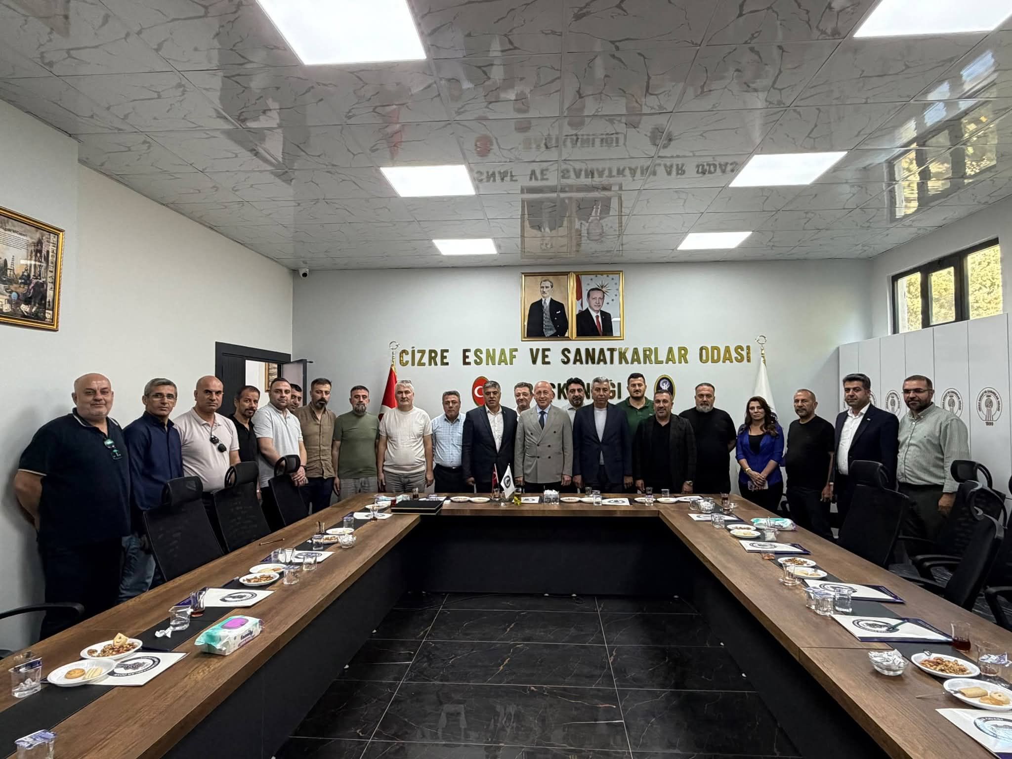 DAİB ile Cizre esnafının kritik buluşması