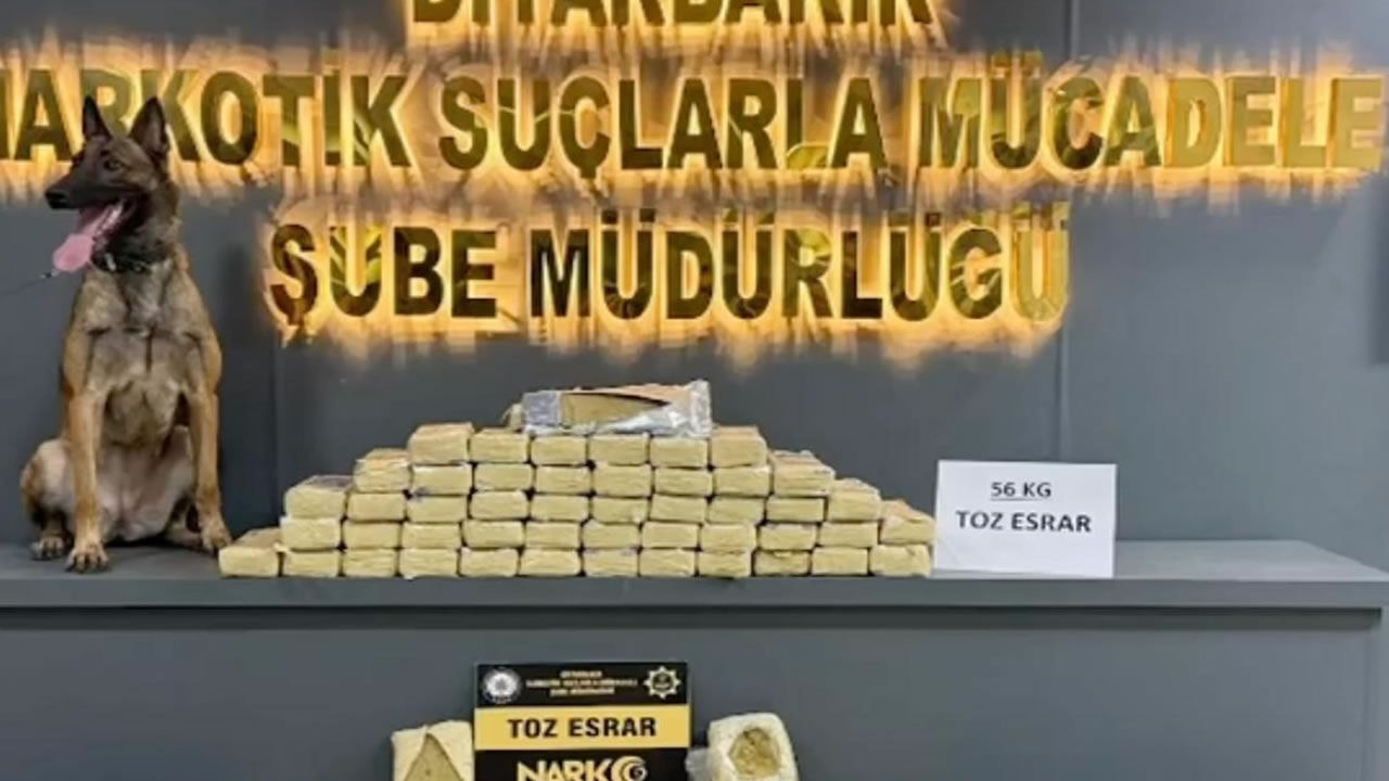 56 kilo esrar ele geçirildi 2 kişi gözaltına alındı