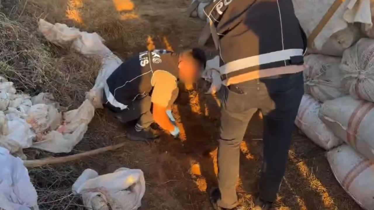 4 kilo 450 gram esrar ele geçirildi