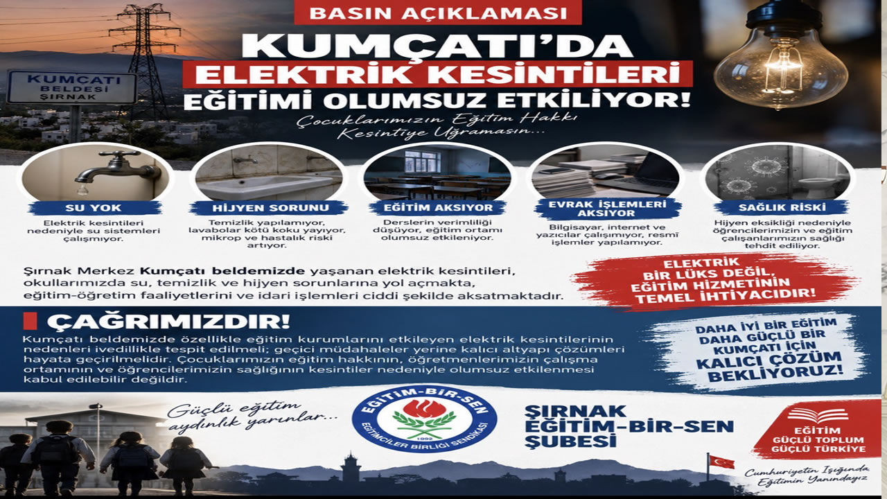 Eği̇ti̇m Bi̇r Sen Şirnak