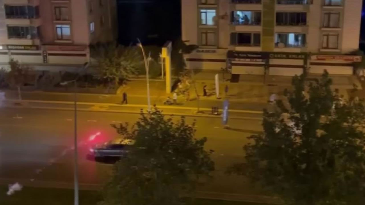 Havai fişek dehşeti, hedef alarak attı, 2 kardeş yaralandı