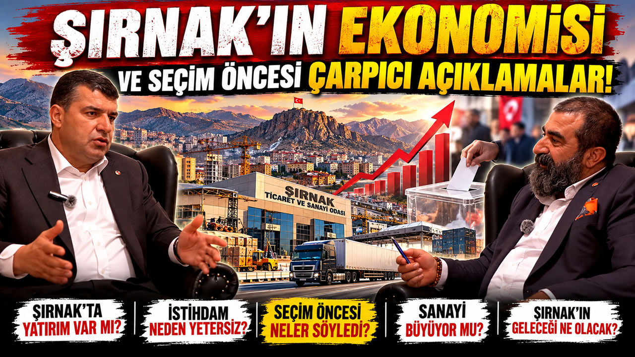 Başkan Geliş’ten Şırnak için yeni dönem manifestosu “Üreten kent olacağız”
