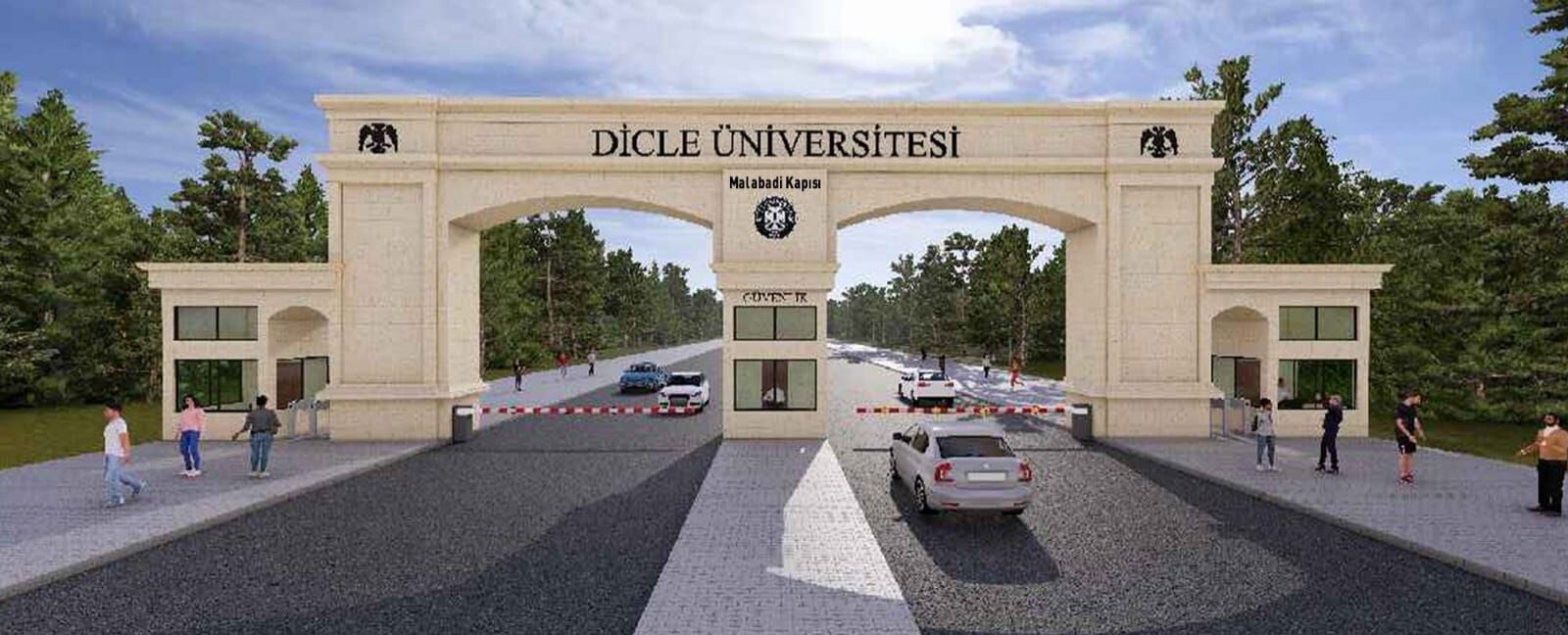 Dicle Üniversitesi’nin iki tarihi kapısı yenileniyor
