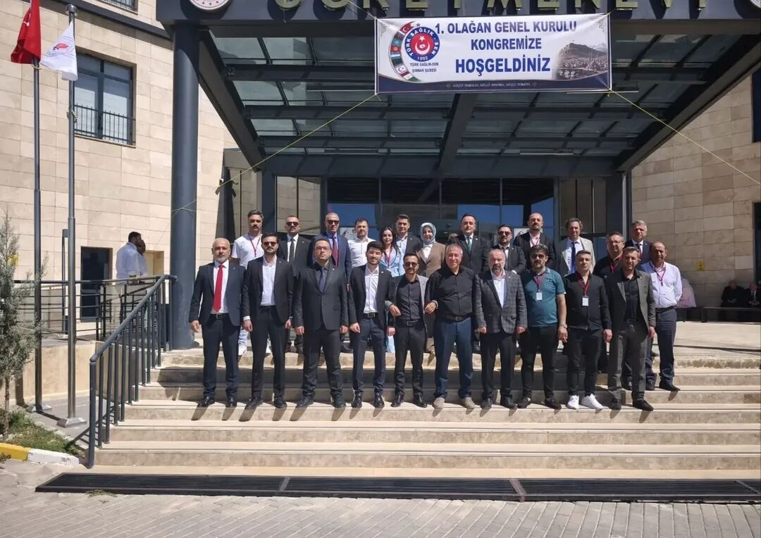 Şırnak’ta Türk Sağlık-Sen’in 1. Olağan Kongresi yapıldı