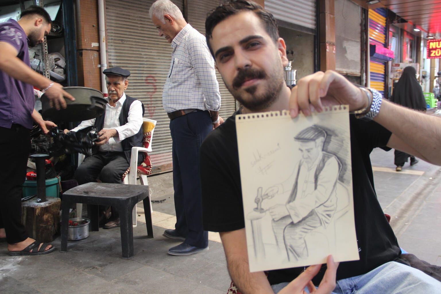 ressam çizim