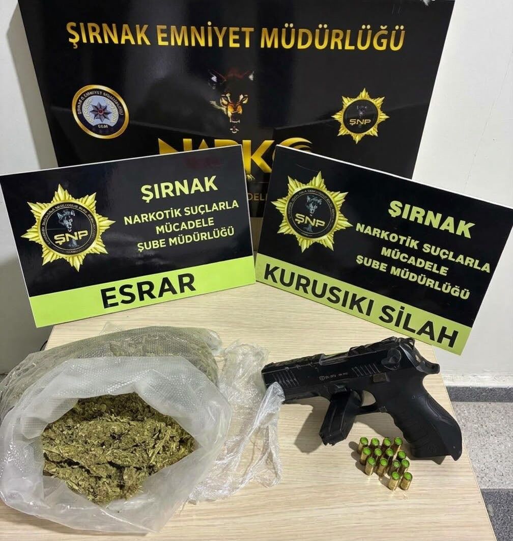 Şırnak’ta narkotik operasyonunda 4 şüpheliye adli işlem