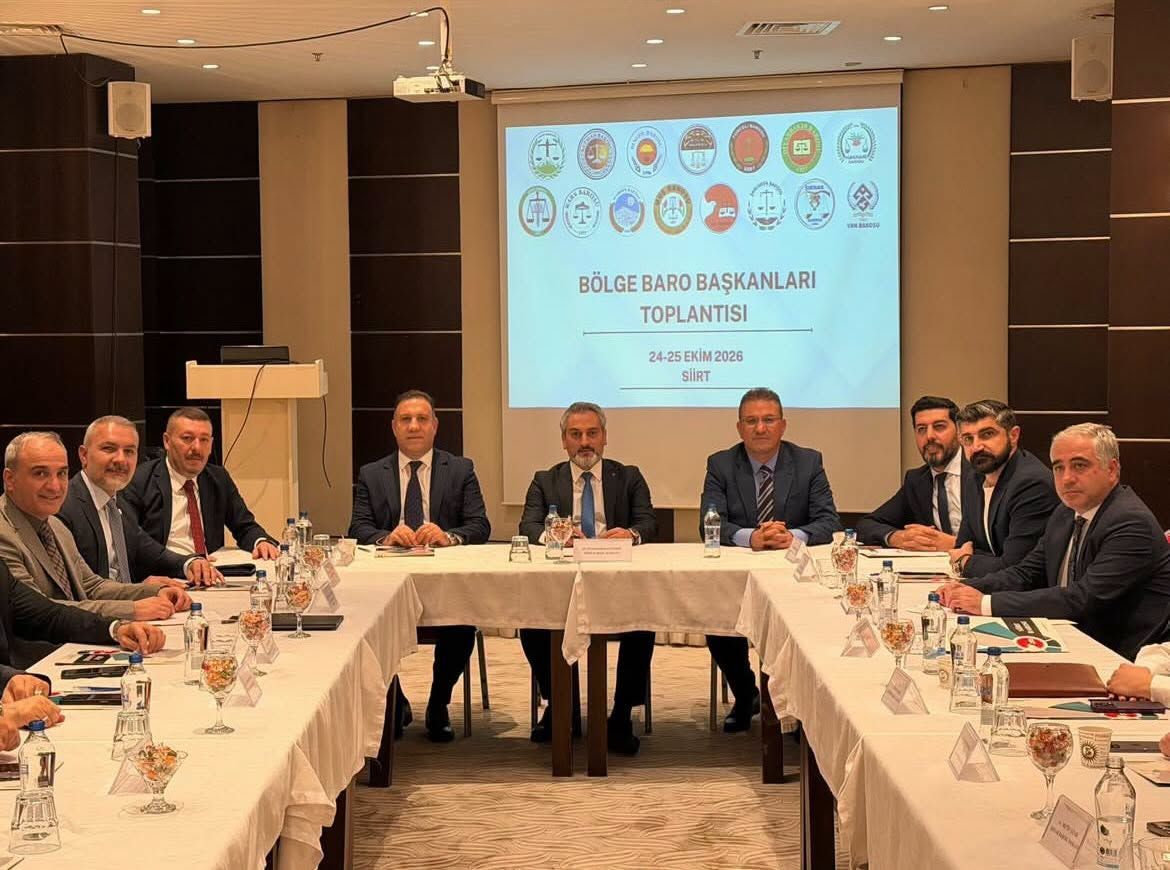 Şırnak Barosu, Bölge Baro Başkanları Toplantısında Yer Aldı
