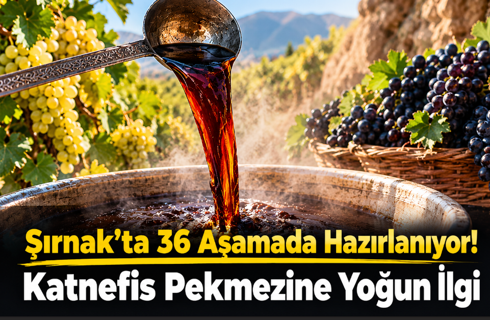 36 Aşamalı Zorlu Yolculuk! Şırnak’ın Katnefis Pekmezi