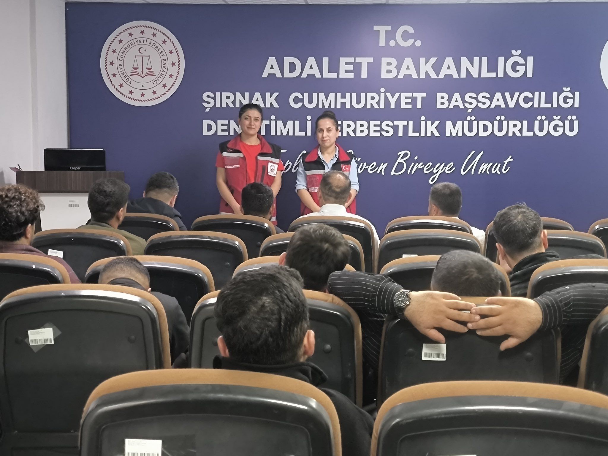 Şırnak’ta Yükümlülere Aile İçi Şiddet Semineri